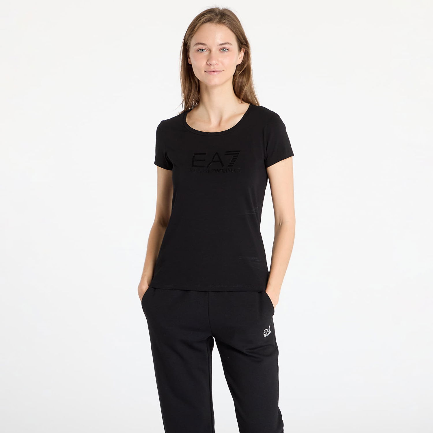 Tričko Emporio Armani T-shirt EA7 T-Shirt Black S Čierna | 8NTT66TJFKZ0228, 0