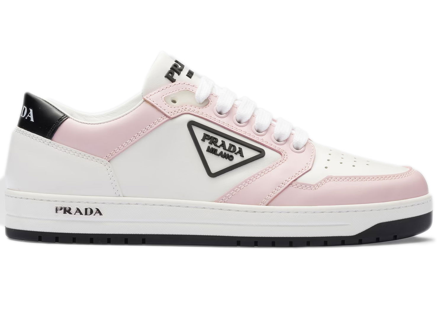 Tenisky a topánky Prada District Leather "White Pink" W Ružová | 1E790M_3LJ6_F0D8U_F_030, 0
