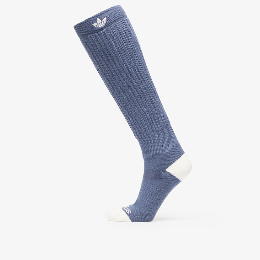 Ponožky adidas Originals Ribbed Crew Socks Shoredale Modrá | JZ0929