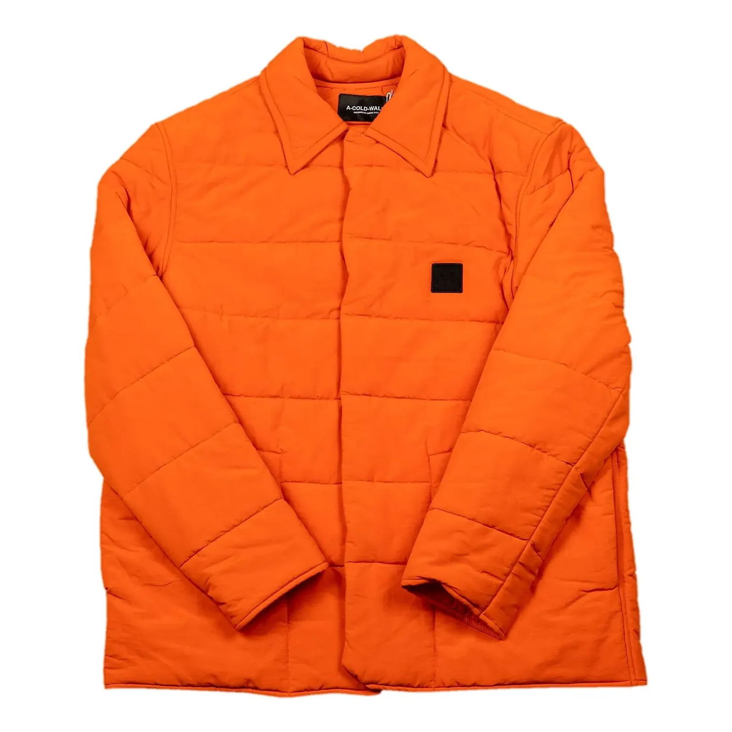 Prešívaná bunda A-COLD-WALL* Woven Quilted Overshirt Down Jacket Oranžová | ACWMSH051-RICHO, 0