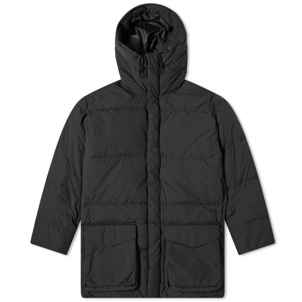 Prešívaná bunda Snow Peak Recycled NY Ripstop Down Coat Čierna | JK-20AU016-BK, 0