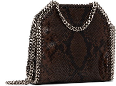 Tote bag Stella McCartney Stella McCartney Falabella Snake Mini Tote Bag Hnedá | 391698WP0621, 2