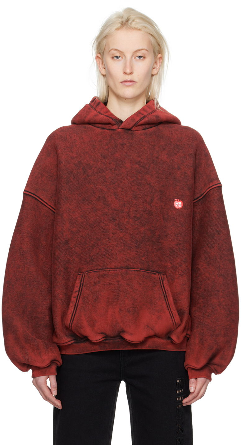 Mikina Alexander Wang Puff Hoodie Červená | UCC1241694, 0