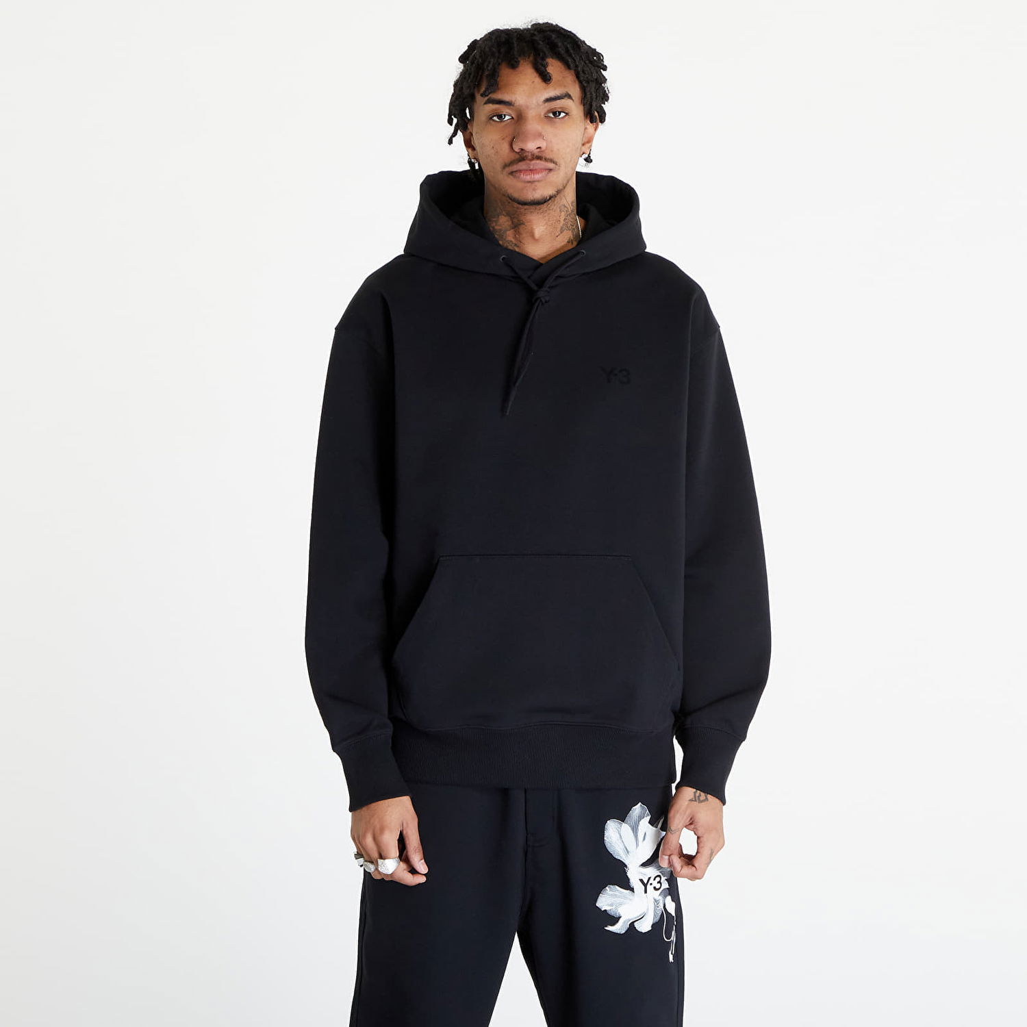 Mikina Y-3 French Terry Hoodie Black Čierna | IV5584, 0