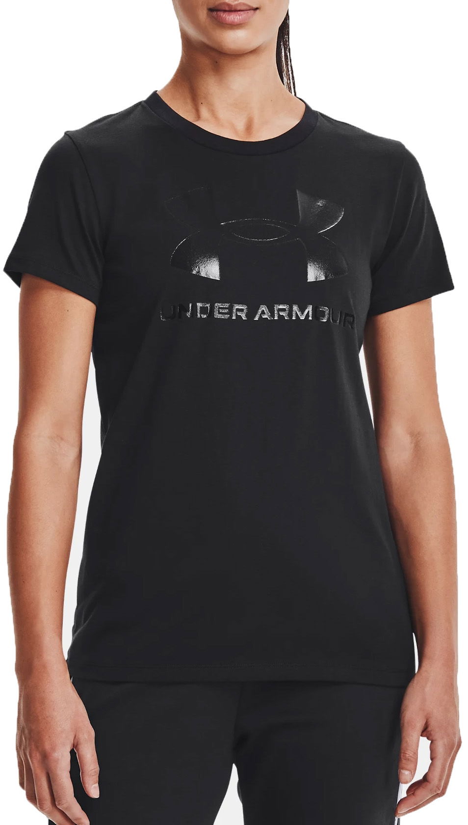 Tričko Under Armour Tee Sportstyle Čierna | 1356305-433, 0