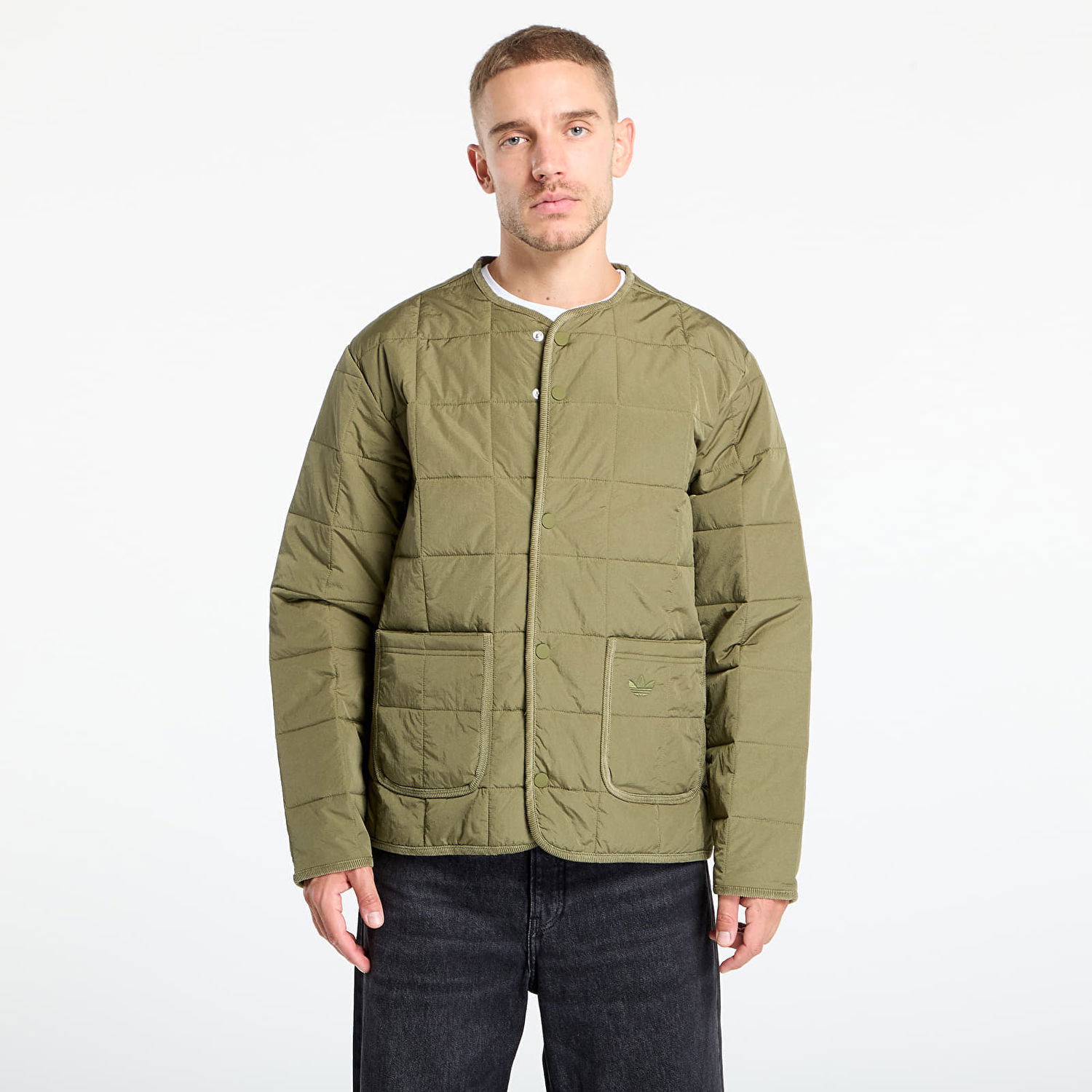 Bunda adidas Originals adidas Originals Quilted Jacket Zelené | JW5818, 0
