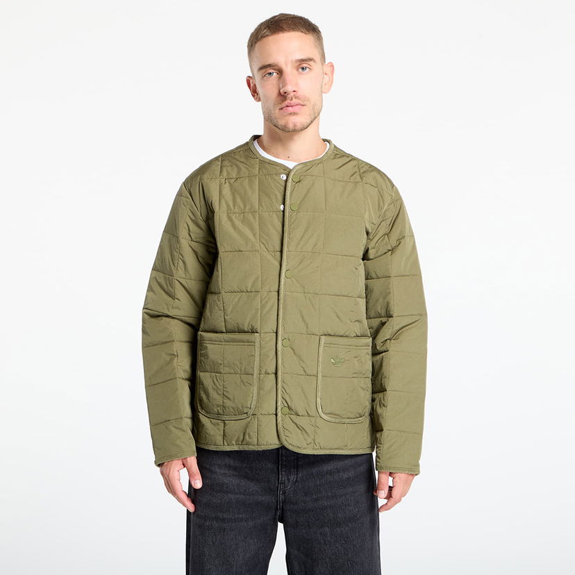 Bunda adidas Originals adidas Originals Quilted Jacket Zelené | JW5818