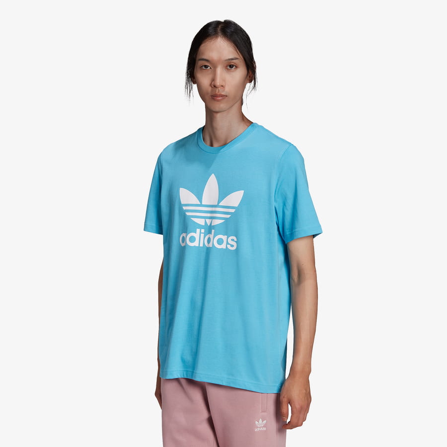 Tričko adidas Originals Trefoil Modrá | HE9513, 0