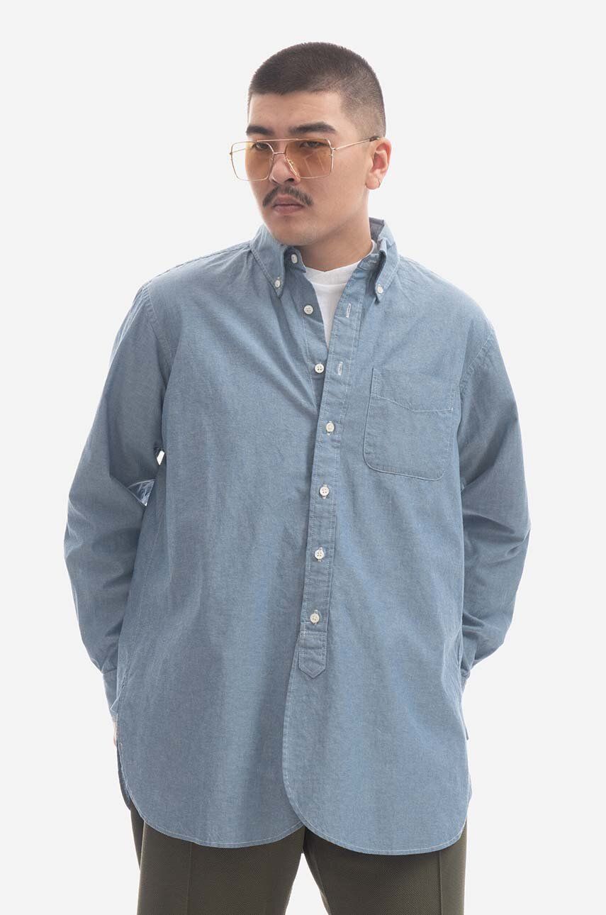 Košeľa Engineered Garments 19 Century BD Regular Shirt Modrá | 23S1A001.CV001, 0