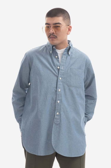 Košeľa Engineered Garments 19 Century BD Regular Shirt Modrá | 23S1A001.CV001, 0