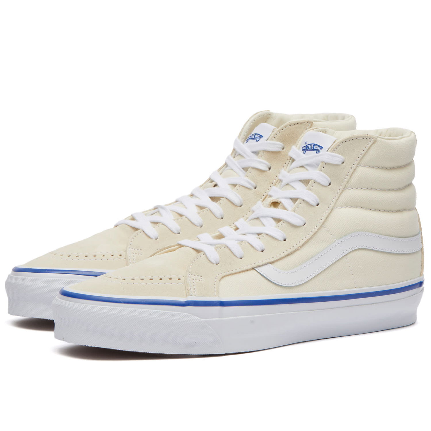 Tenisky a topánky Vans Men's Sk8-Hi Reissue 38 Sneakers in Lx Off White, Size UK 10 | END. Clothing Béžová | VN000CR0OFW, 0