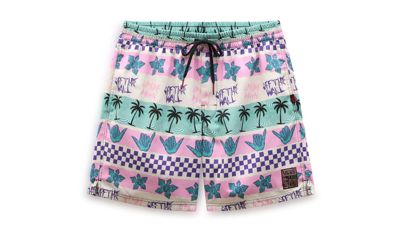 Šortky Vans Stranger Things x California Stripe Vollyshort Rôznofarebný | VN0007RUPNK, 0