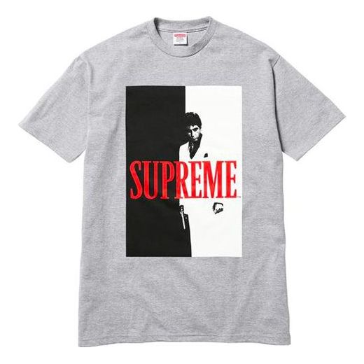 Tričko Supreme Split Graphic T-Shirt Šedá | SS18-0245