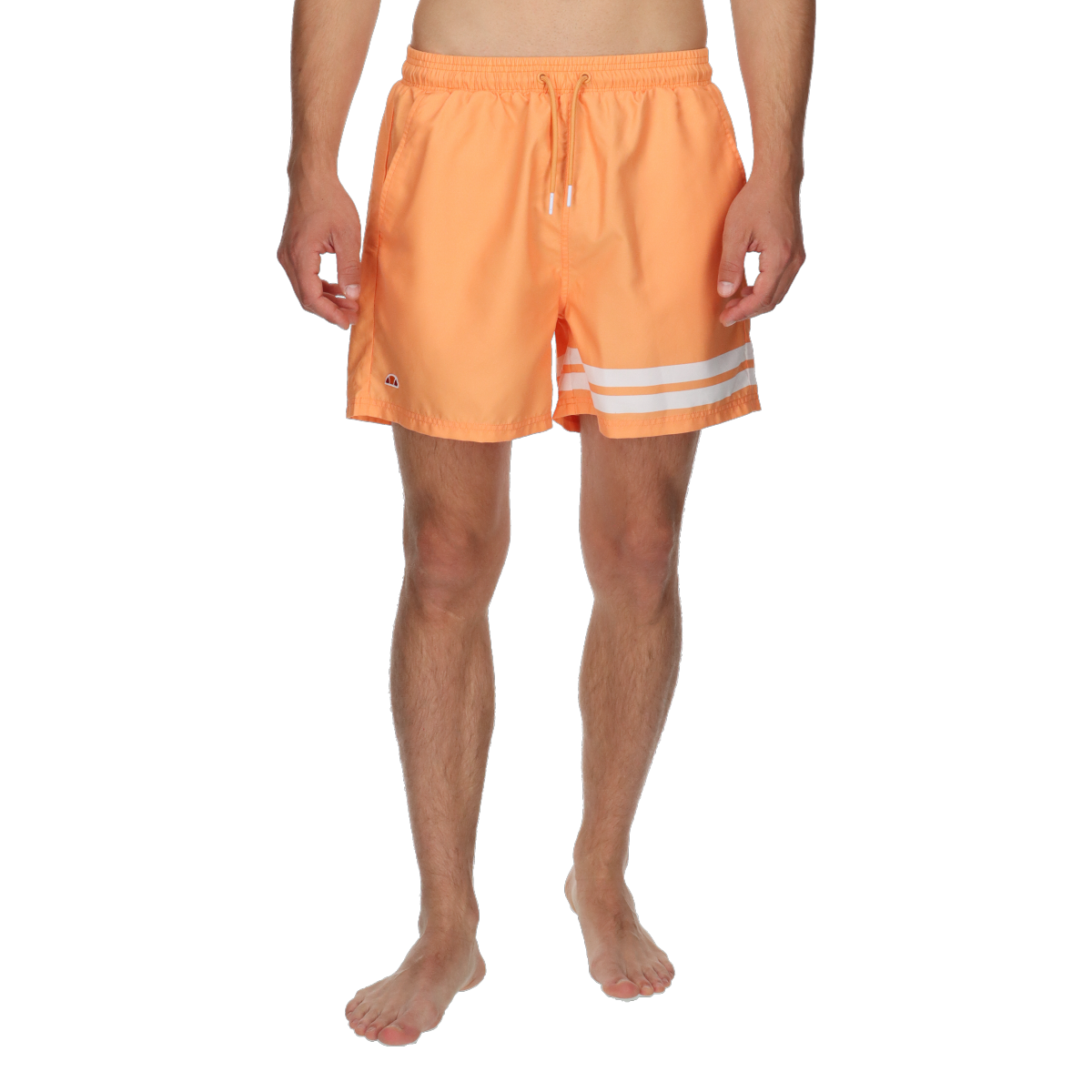 Plavky Ellesse Striped Drawstring Swim Shorts Oranžová | ELA231M216-45, 0