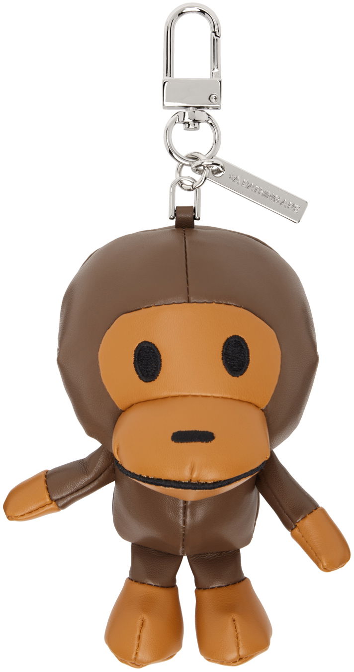 Kľúčenka BAPE Baby Milo Plush Doll Keychain Hnedá | 002GDK301005M, 0
