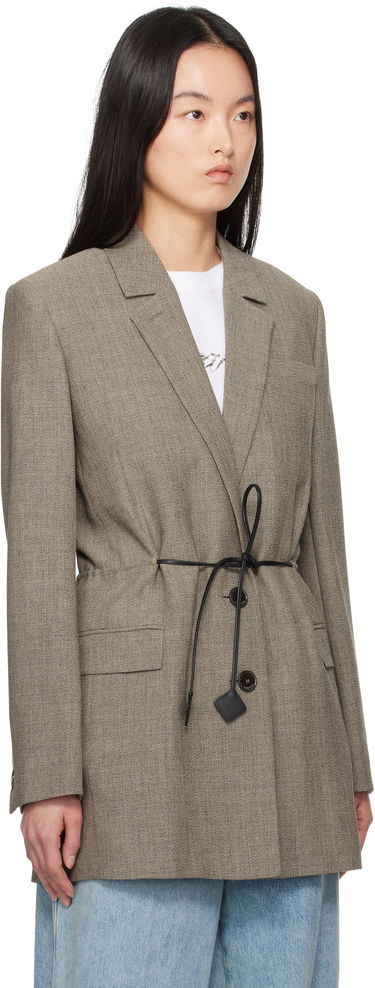 Bunda LANVIN Lanvin Belted Wool Blazer Hnedá | RW-JA0021-6040-P25, 1