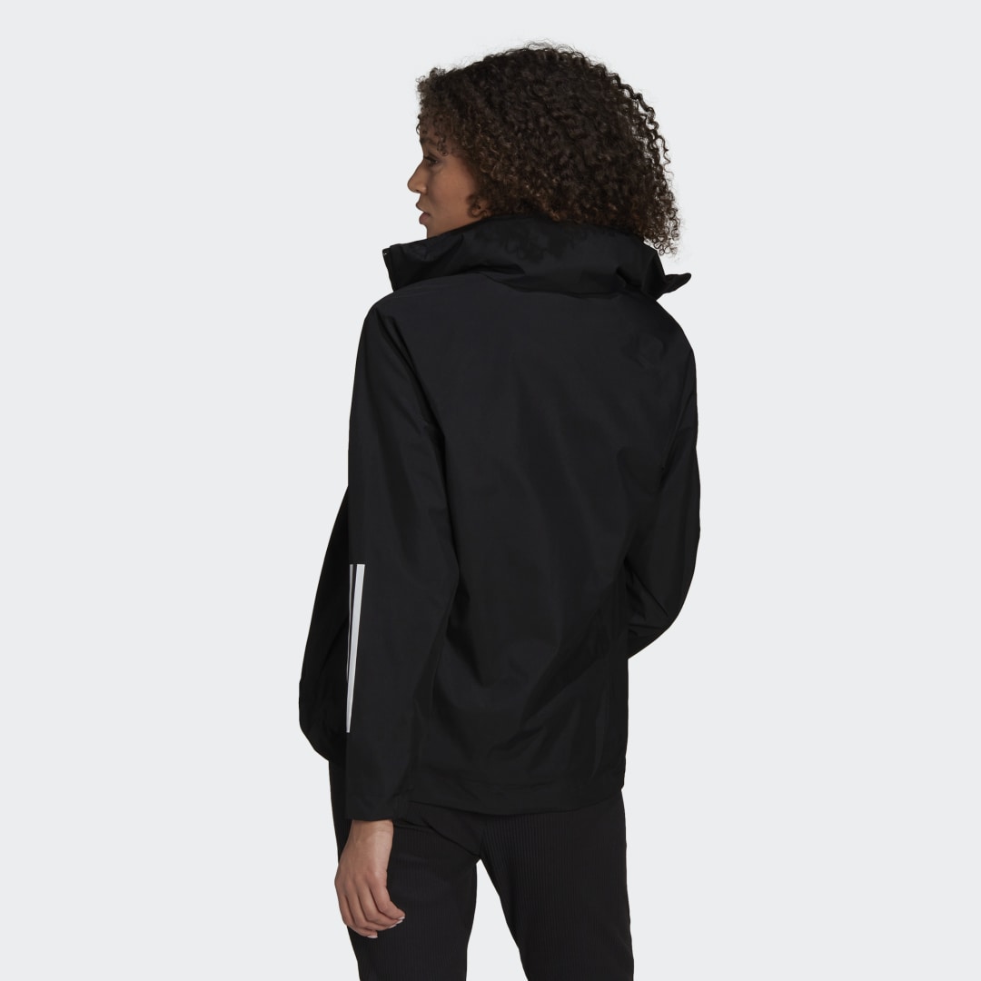Bunda adidas Originals BSC 3-Stripes RAIN.RDY Jacket Čierna | H65759, 1