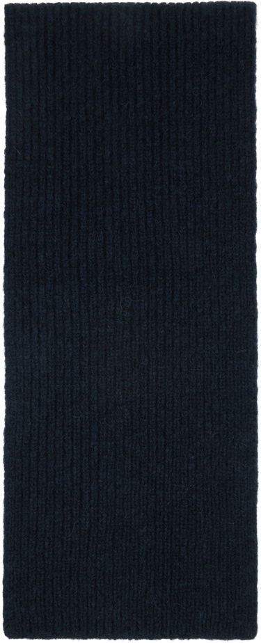 Šál Dries Van Noten Dries Van Noten Wool Scarf Navy | 252-021232-2709, 0