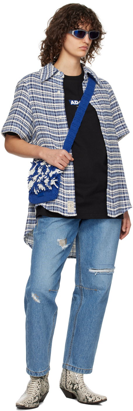 Fringe Knitted Shoulder Bag