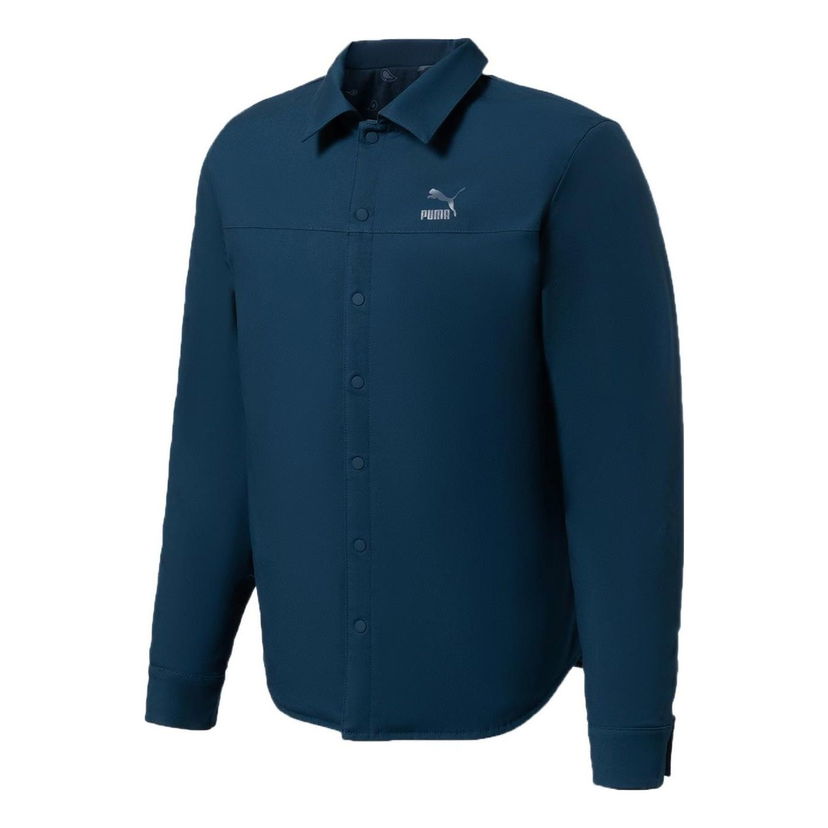 Košeľa Puma Reversible Shacket Modrá | 534972-64