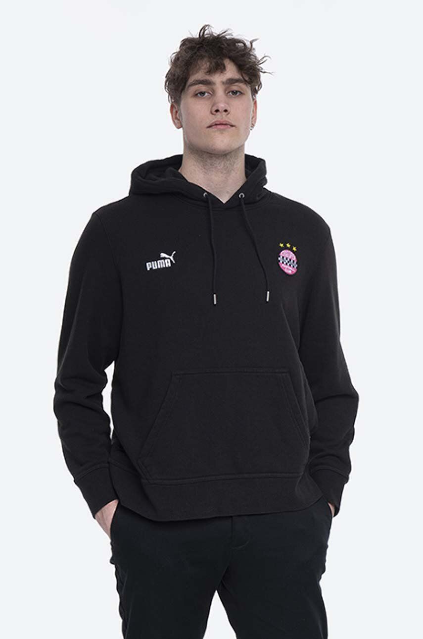 Mikina Puma Hoodie With Print Čierna | 530408.01, 0