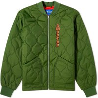 Bunda Awake NY Cobra Quilted Bomber Jacket Zelené | AWK-FW23-OT003-FST, 1