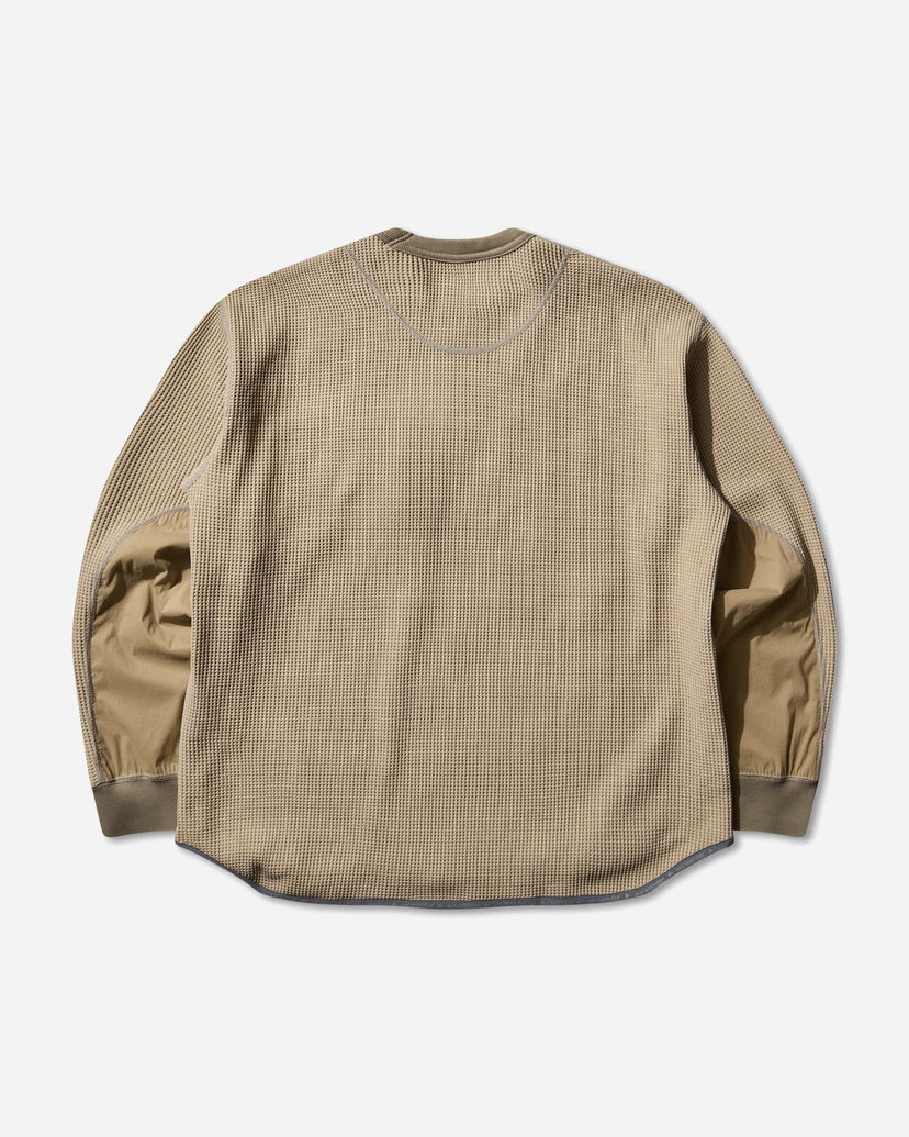Košeľa and wander PE Waffle Longsleeve Top Béžová | 5745284084 040