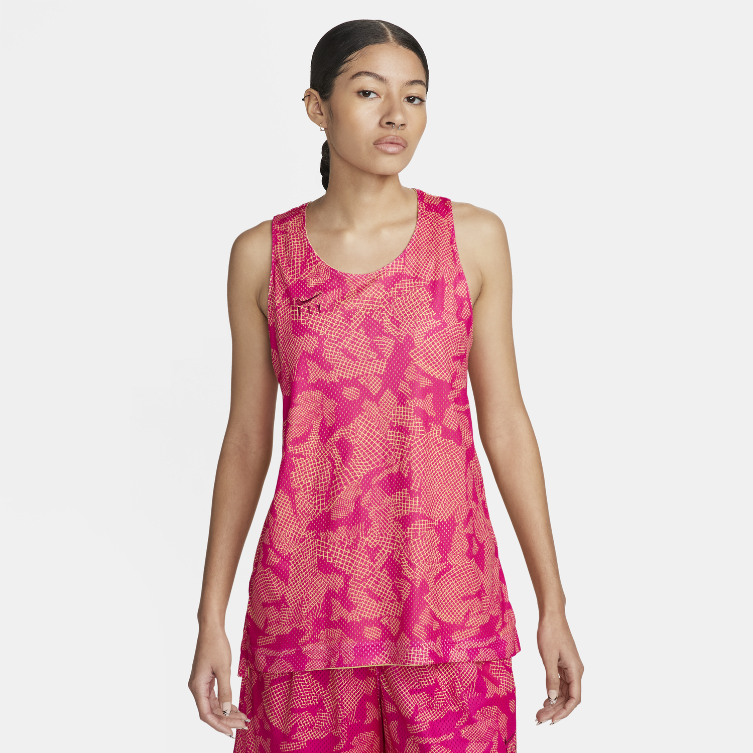 Tielko Nike basketbalové Swoosh Fly Dri-FIT Ružová | FN8484-739, 0