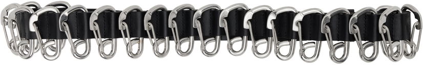 Opasok HELIOT EMIL Aurora Carabiner Belt Čierna | AW25_16_129_BLK01_CO