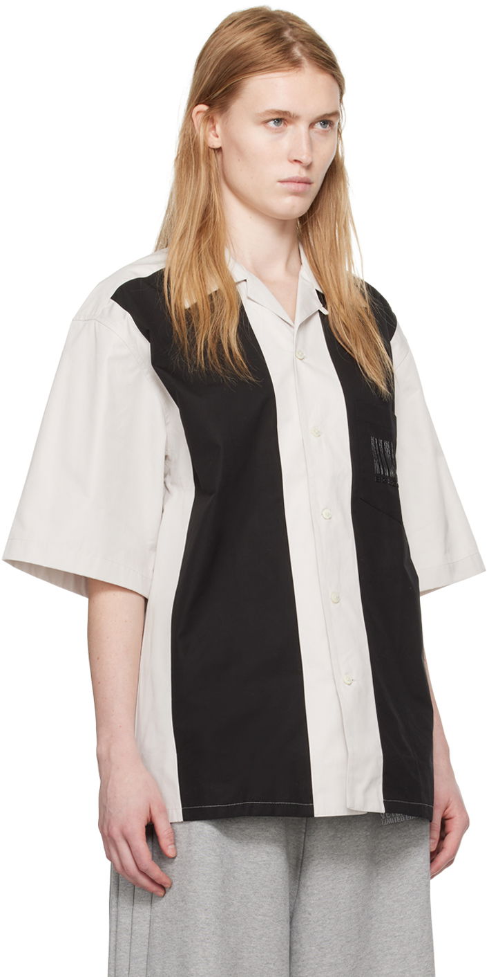 Košeľa VETEMENTS Spread Collar Shirt Čierna | VL16SH200S 5338 POPLIN, 1