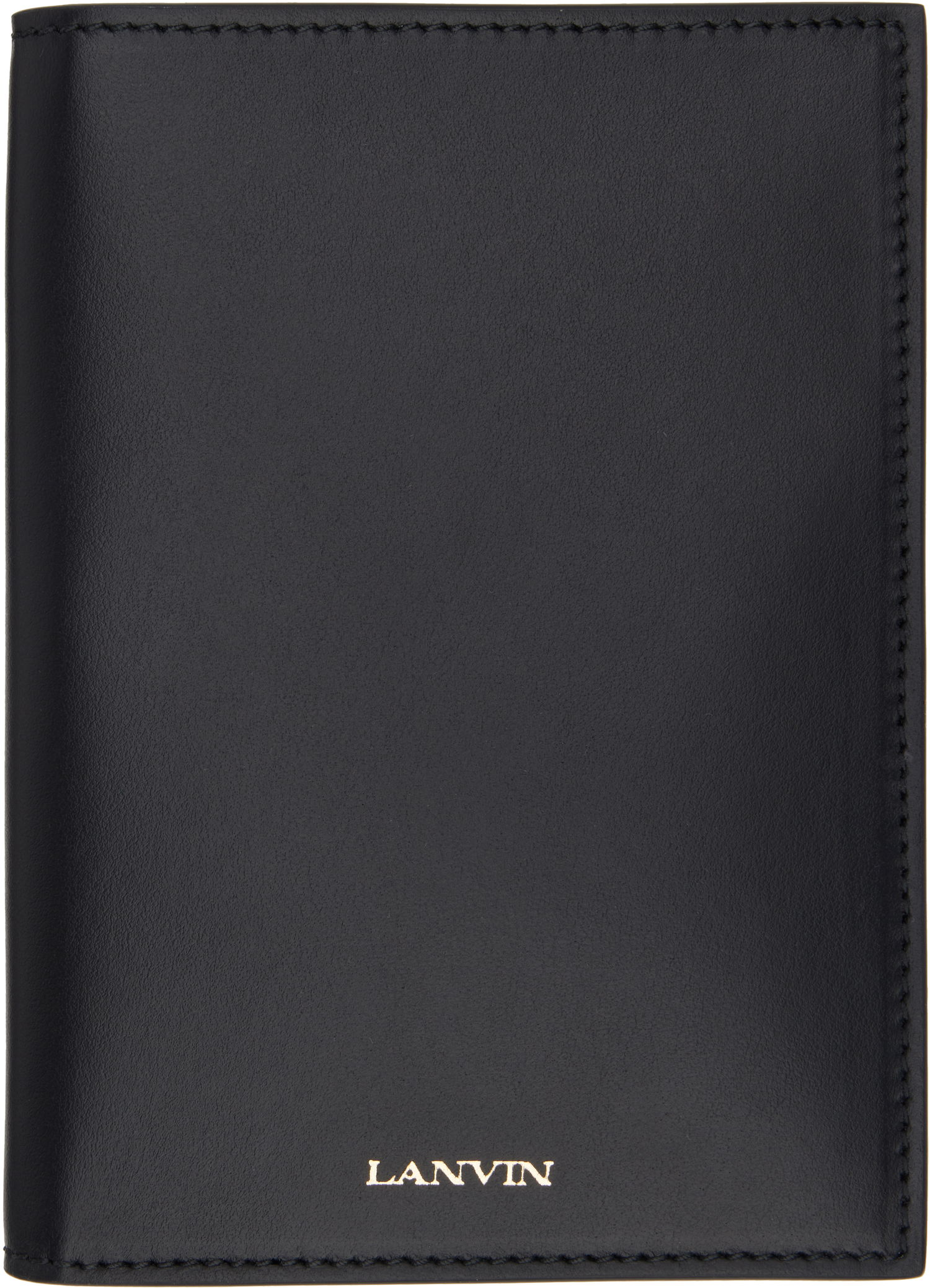 Peňaženka LANVIN Lanvin Calfskin Passport Holder Čierna | LW-SLSYPH-SMLE-P25, 0