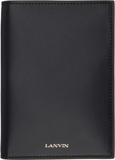 Peňaženka LANVIN Lanvin Calfskin Passport Holder Čierna | LW-SLSYPH-SMLE-P25, 0