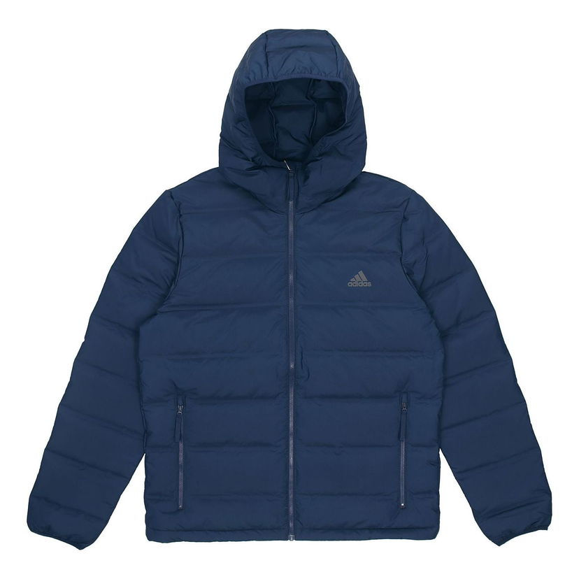 Prešívaná bunda adidas Originals Stay Warm Hooded Down Jacket Navy | CZ2311