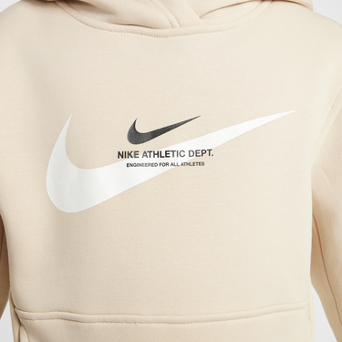 Mikina Nike Nike Sportswear Fleece Hoodie Béžová | HV6965-126, 4