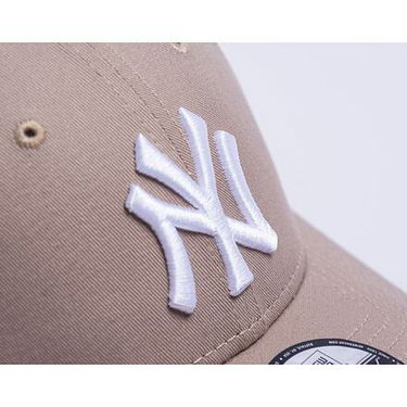 Šiltovka New Era 9FORTY MLB Nos League Essential New York Yankees - Ash Brown / White One Size Béžová | 60471457, 4