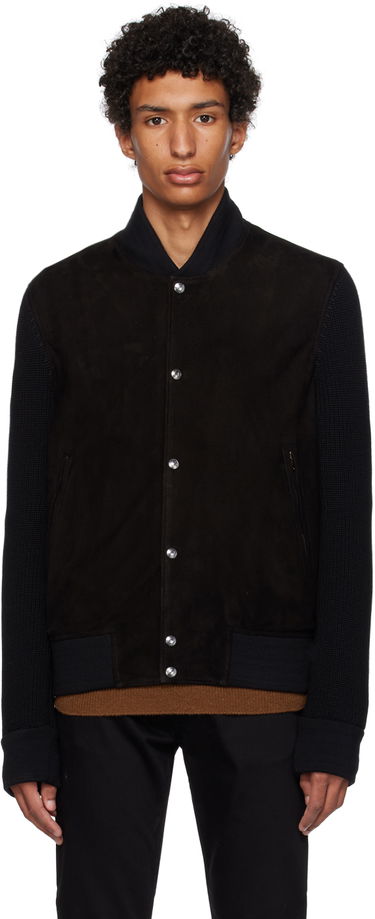 Bomber bunda Paul Smith Paul Smith Paneled Bomber Jacket Čierna | M1R-377Y-L00040, 0