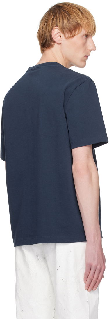 Tričko Helmut Lang Helmut Lang Stamped Logo T-Shirt Navy | P01HM506, 2