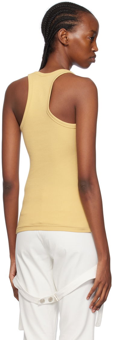 Tielko Courrèges Buckle 90s Tank Top Žltá | 124JDE063JS0121, 2