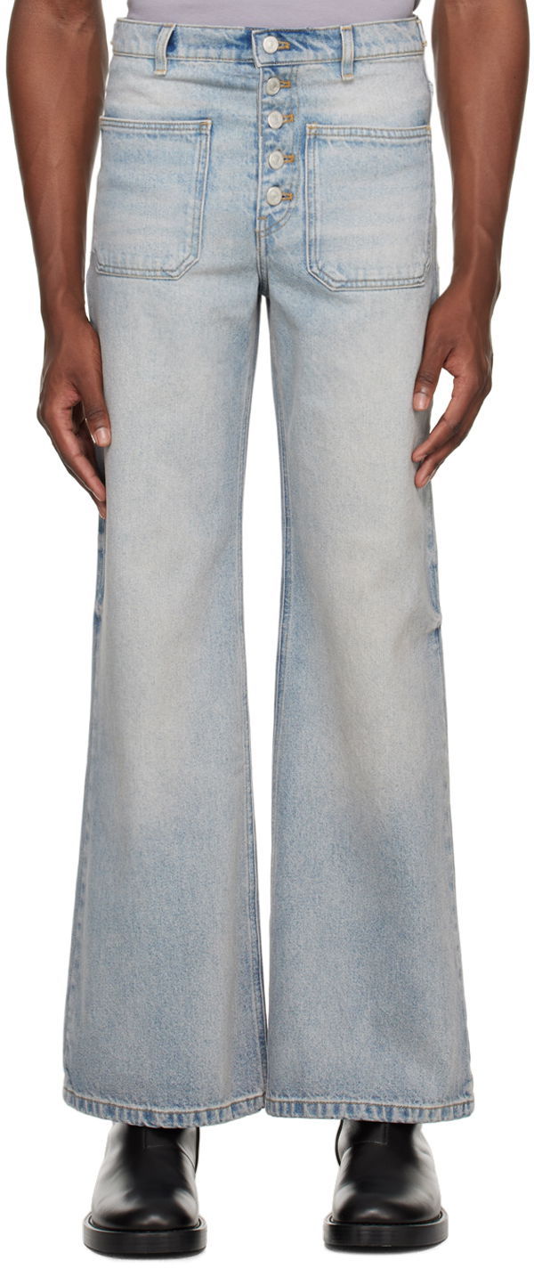 Courrèges Multiflex Wide Leg Jeans