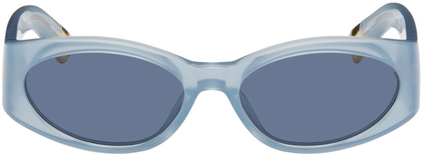Slnečné okuliare Jacquemus 'Les Lunettes Ovalo' Sunglasses Modrá | JAC4C5SUN, 0
