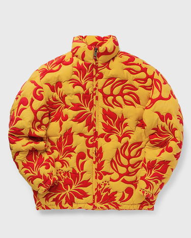 Prešívaná bunda ERL ERL Printed Quilted Puffer Jacket S Žltá | ERL06C001, 0