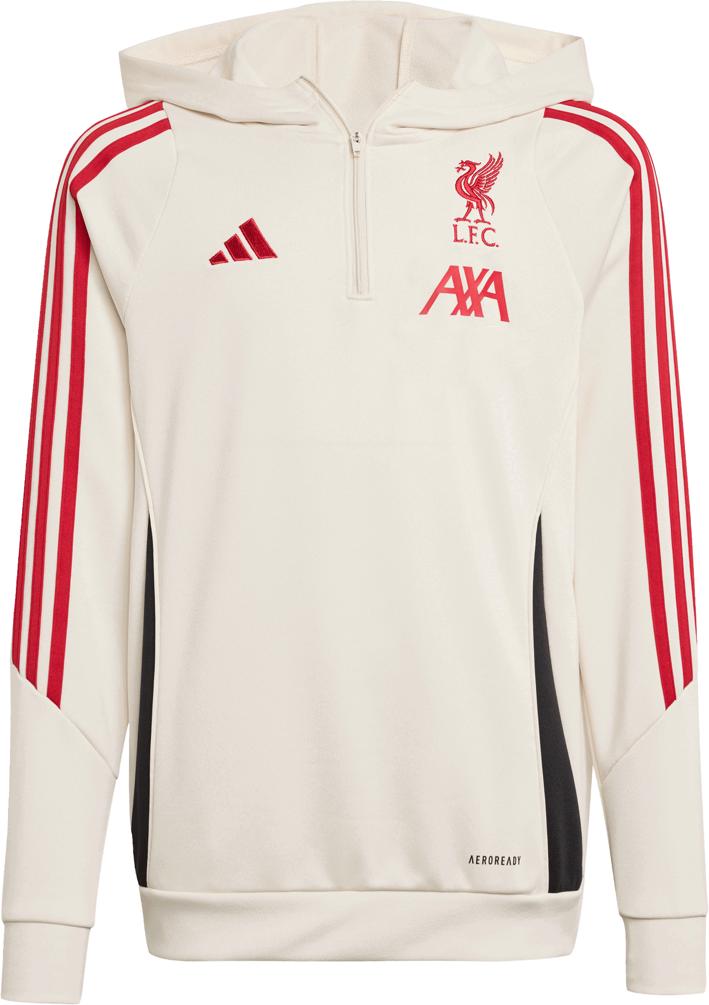 Mikina adidas Originals Liverpool FC Tiro Training Hoodie 2025/26 Biela | jv9019, 0