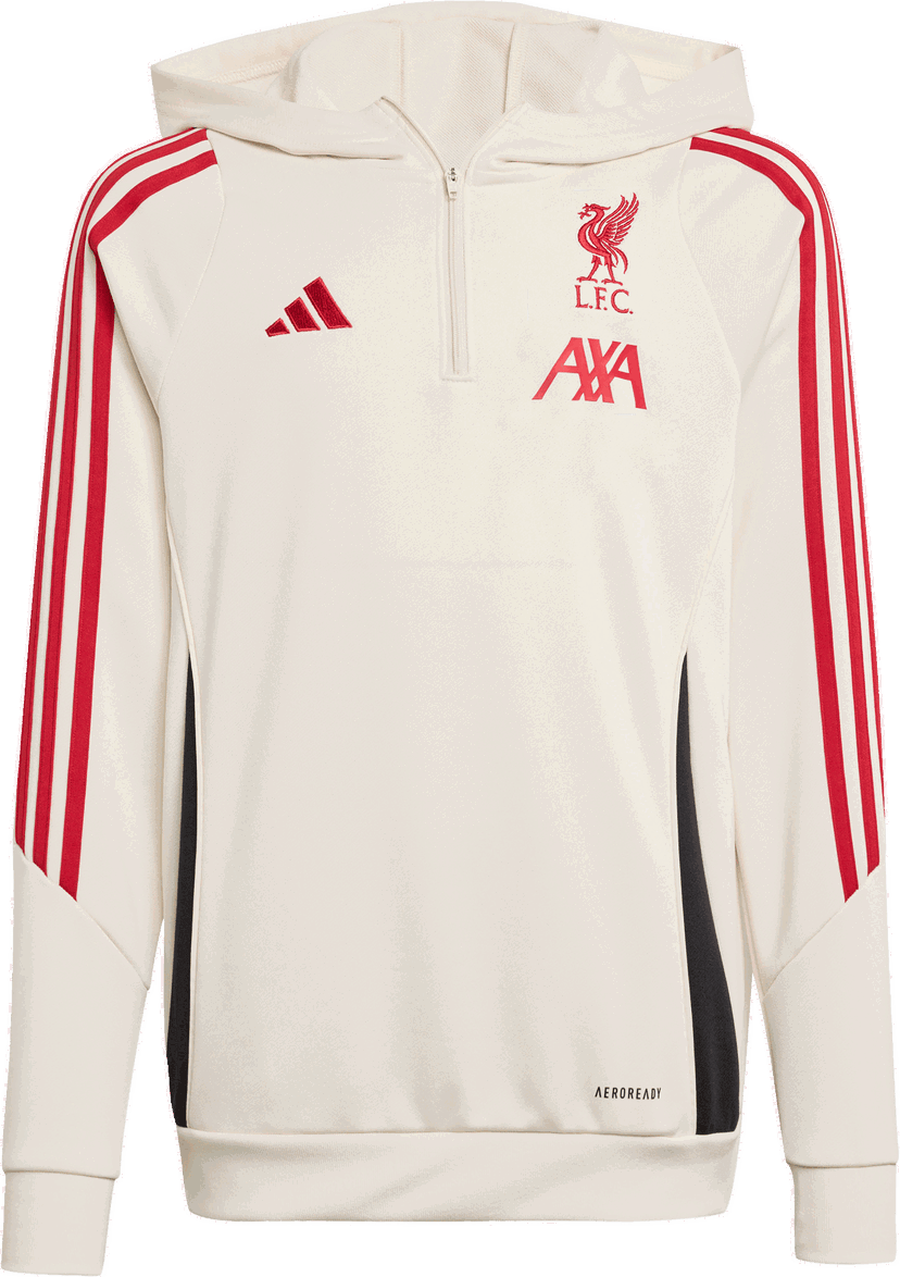 Mikina adidas Originals Liverpool FC Tiro Training Hoodie 2025/26 Biela | jv9019