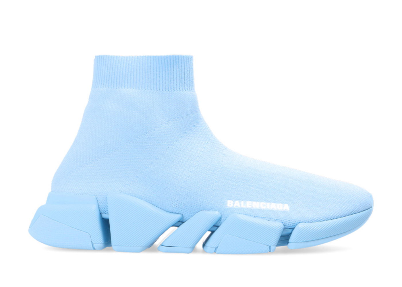 Tenisky a topánky Balenciaga Speed Trainer Full Light Blue W Modrá | 617196W2DB14317, 0