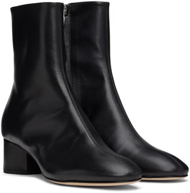 Oblečenie Aeyde Aeyde Allegra Leather Ankle Boots Čierna | A11-AB-ALLD55BL-223-800-046, 3