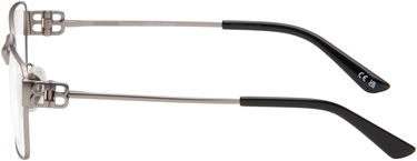 Slnečné okuliare Balenciaga Metal Square Glasses Metalická | BB0375OA-002, 2