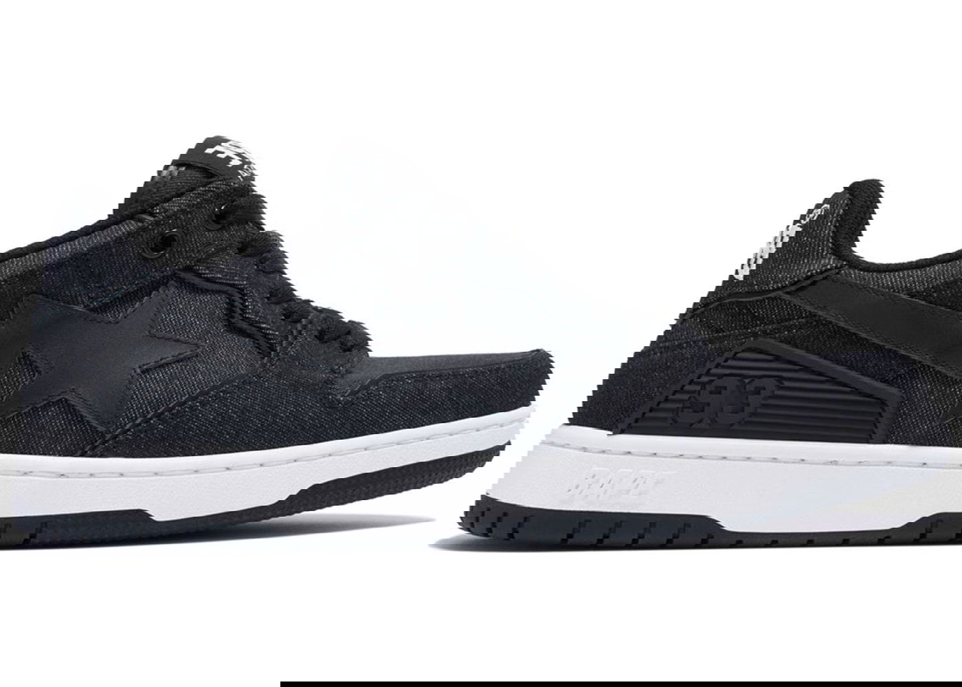 Tenisky a topánky BAPE A Bathing Ape Sk8 Sta "Black Denim" Čierna | 001FWJ201005_BLK/001FWJ202005_BLK, 0