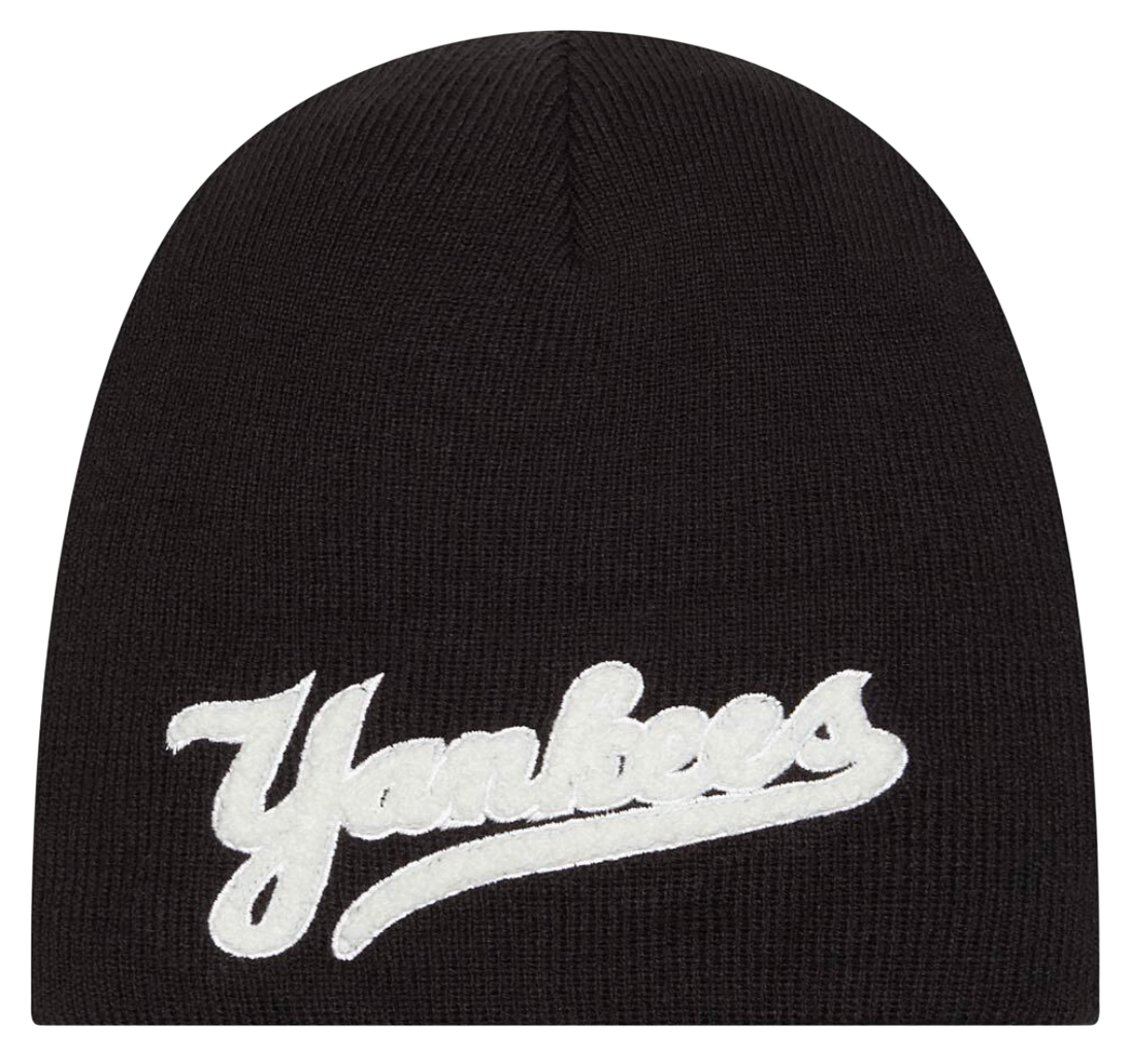 Kulicha New Era New Era New York Yankees Chenille Beanie Čierna | 60493061-60493061, 0