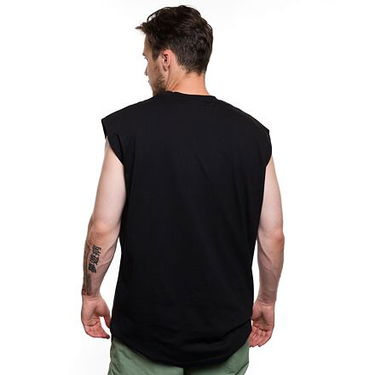 Tielko Karl Kani Small Signature Sleeveless Tee Čierna | KK6031353, 3