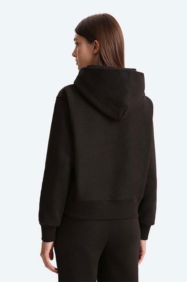 Mikina WOOLRICH Fleece Hoodie Čierna | CFWWSW0068FRUT2810, 1